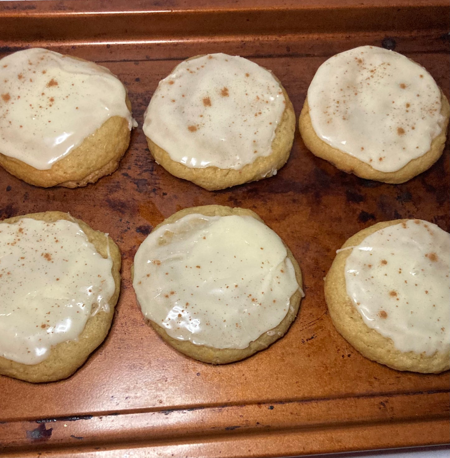 Eggnog Cookies